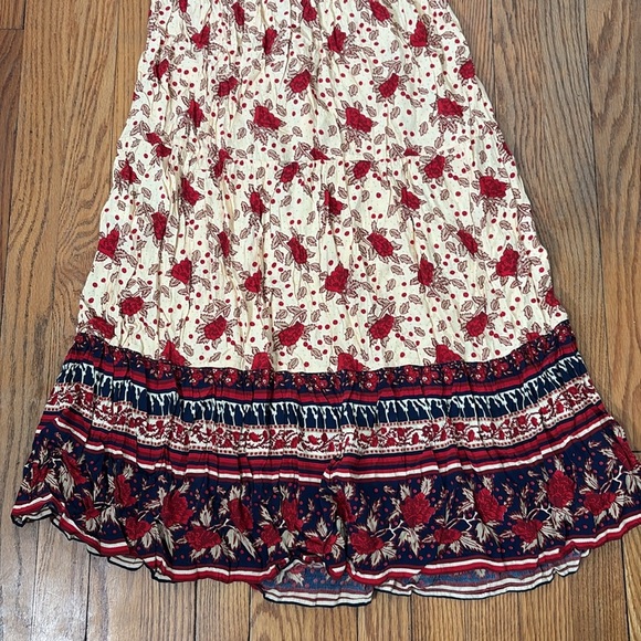 Anthropologie x Faithfull Melia Midi Dress size 4 Small - Picture 4 of 10